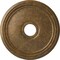 Ekena Millwork Diane Ceiling Medallion (Fits Canopies up to 5 3/8"), 18"OD x 3 5/8"ID x 1 1/8"P, Rubbed Bronze CM18DIRZS - alternate 1